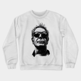 Anthony Bourdain Pencilart Crewneck Sweatshirt